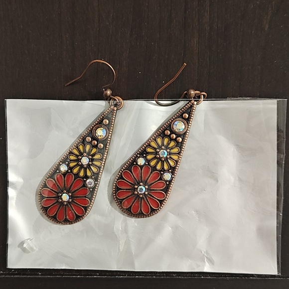 Fashion Jewelry Jewelry - One Pair Metal Floral Daisy Earrings Women